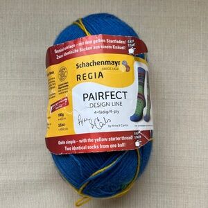 Regia PAIRFECT DESIGN LINE Sock knitting yarn #09090 FOSSHEIM 100gm Schachenmayr